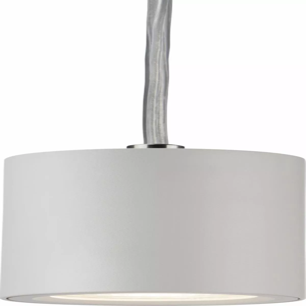 knightsbridge-mla-daa1frw-dasan-single-short-fixed-round-pendant-white Knightsbridge MLA DAA1FRW Dasan Single Short Fixed Round Pendant White